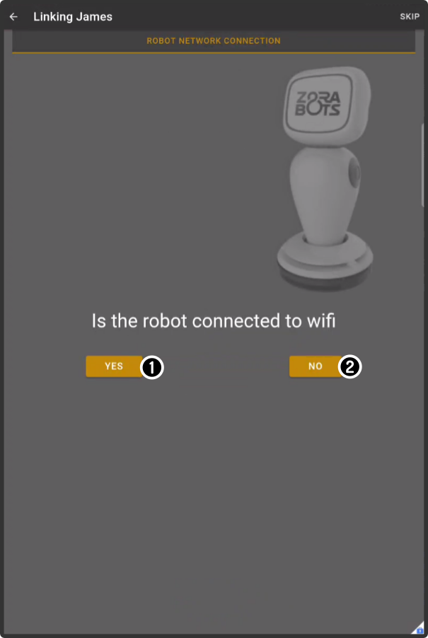 wifi connection selection