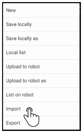 importdataset