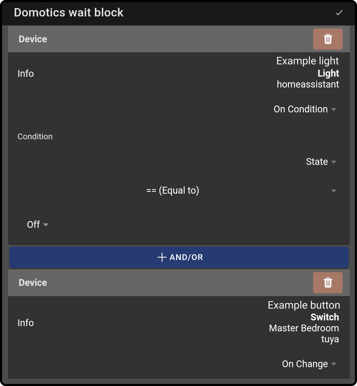 domoticswait multideviceconditions